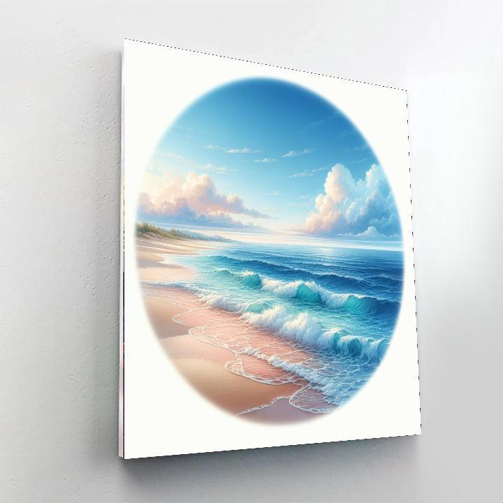 Sunlit Seaside Escape Paint By Number