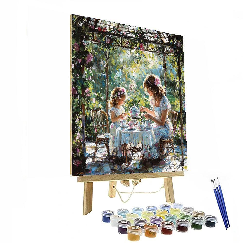 Tea Time Treasures Paint By Color