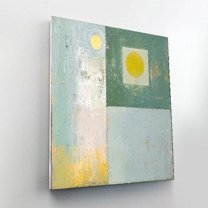 Paul Klee Inspired Subtle Dimensions  Paint By Number