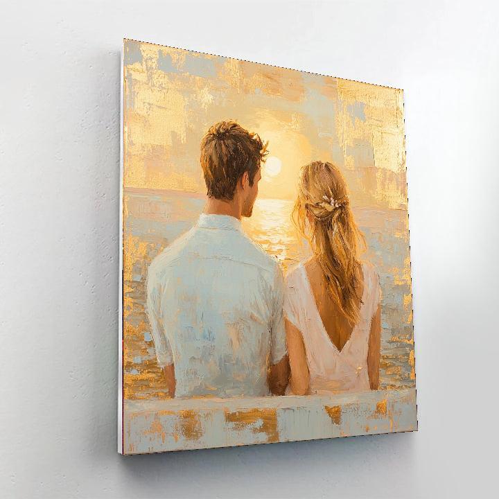 Cherishing Each Other's Dreams Paint By Color