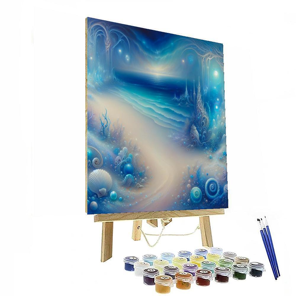 Mystical Beachscape Wonder Paint By Numbers Art