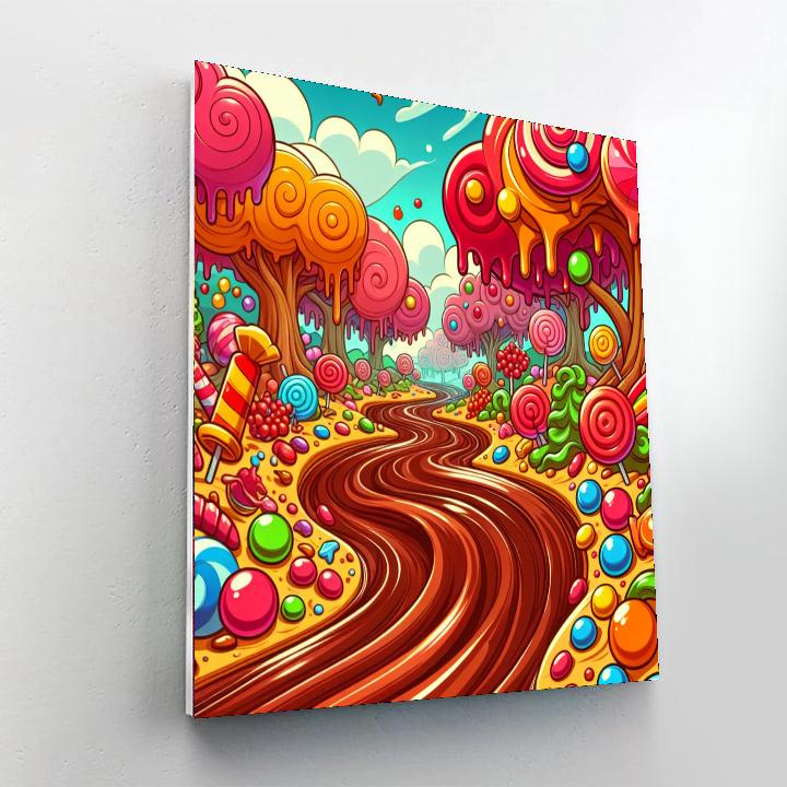 Sweet Treats Fantasy Painting Number Kit