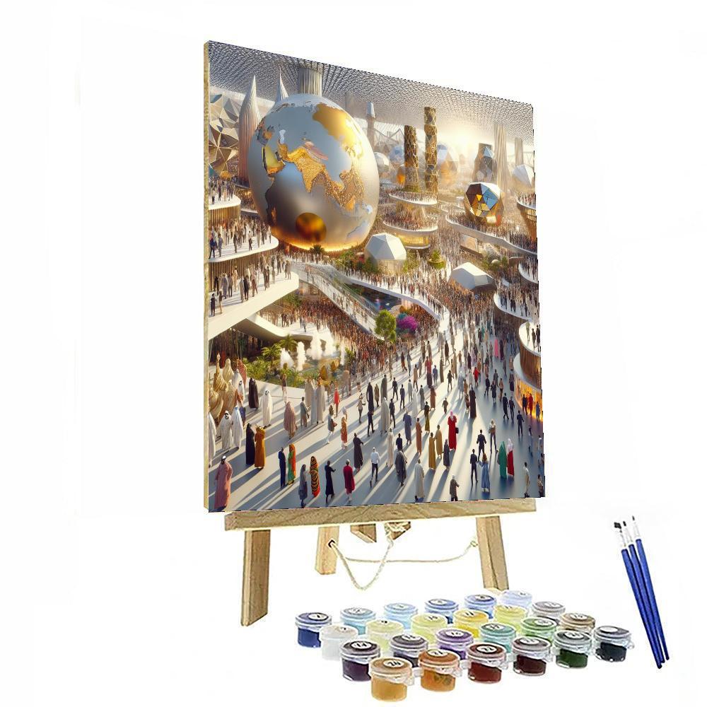 World Expo - Japan DIY Paint By Numbers