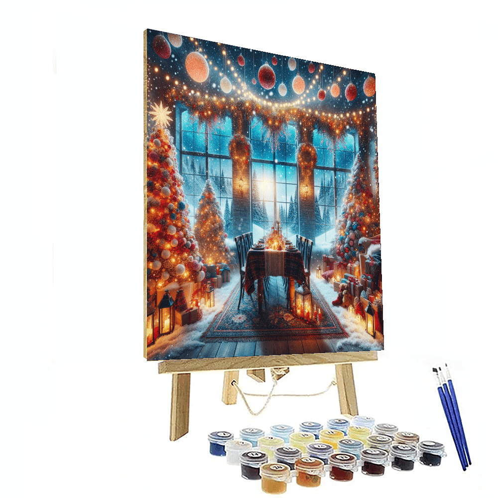 Christmas Eve Glow Numbered Painting Kits
