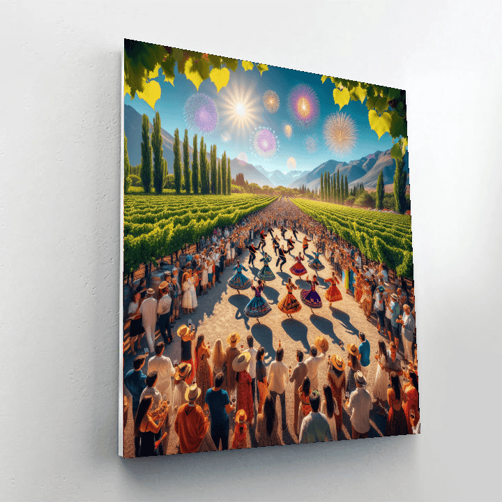 Grape Harvest Festival - Mendoza Painting By Numbers Kit