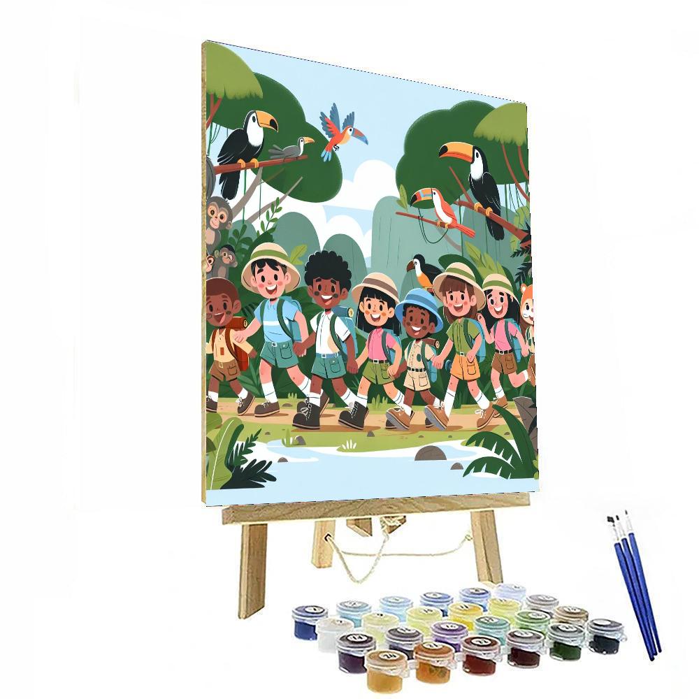 Jungle Explorer's Trek Numbered Painting Kits