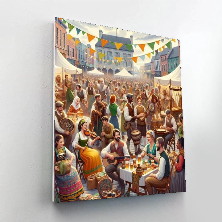 Celtic Heritage Festival - Ireland Paint By Numbers
