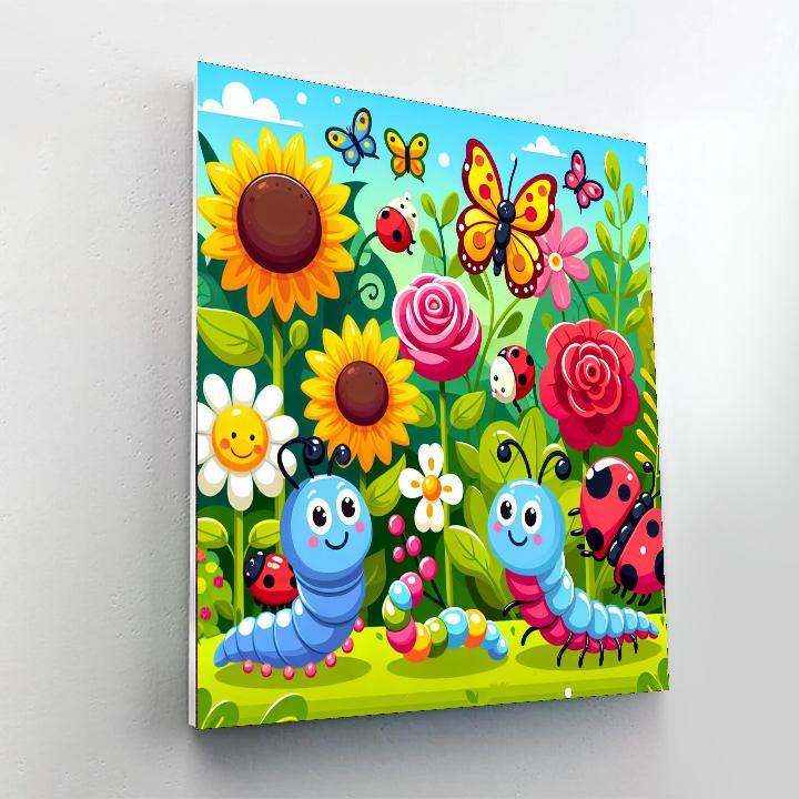 Garden Festival Paint By Numbers Art