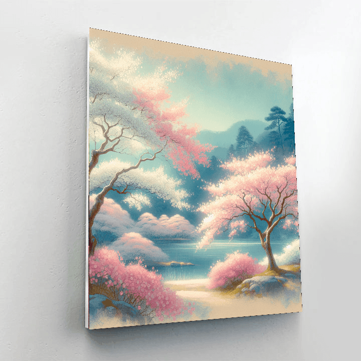 Blossom Breeze Paint By Numbers Art