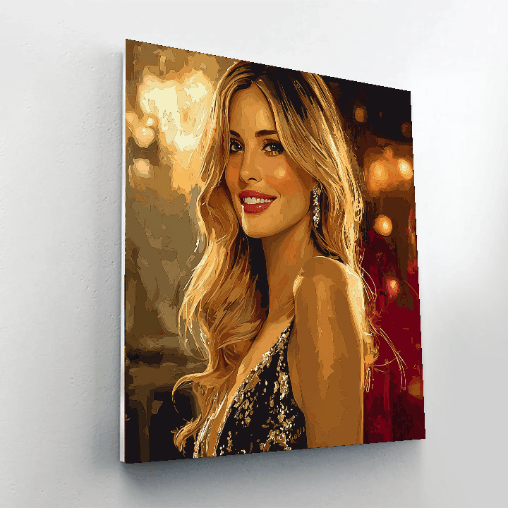 Julia Roberts: The Radiant Heart Of Hollywood Painting Number Kit
