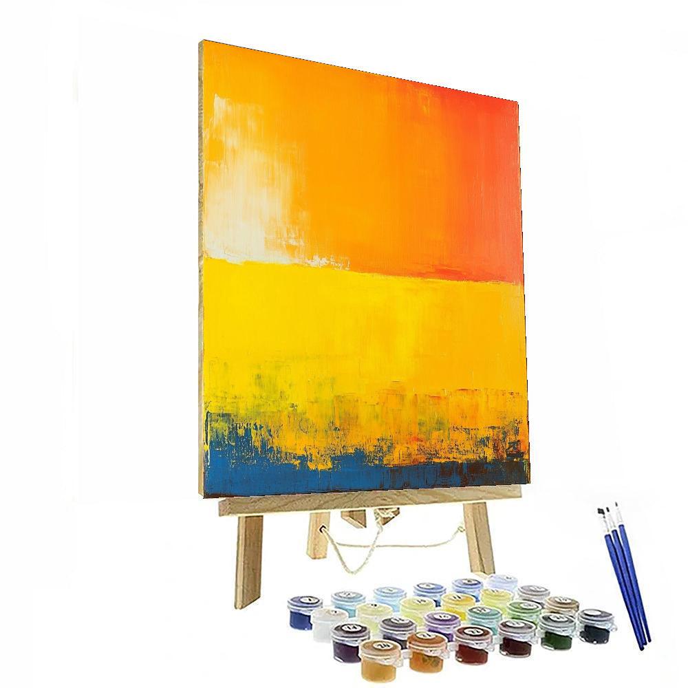 Mark Rothko Inspired Journey Through Light  Numbered Painting Kits