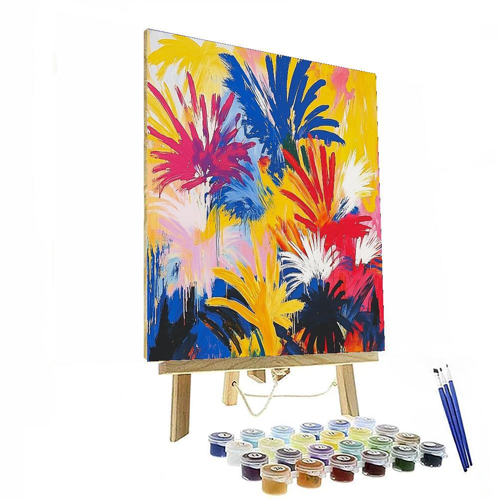 Jean-Michel Basquiat Inspired Spectrum Of Emotions  Paint By Numbers Kits