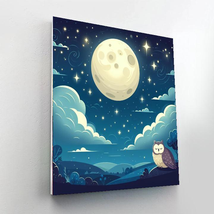 Explorers Of The Night Sky Paint By Numbers Art