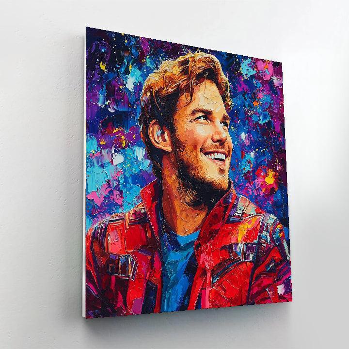 Chris Pratt: The Heart Of Star-lord Paint By Numbers Kits