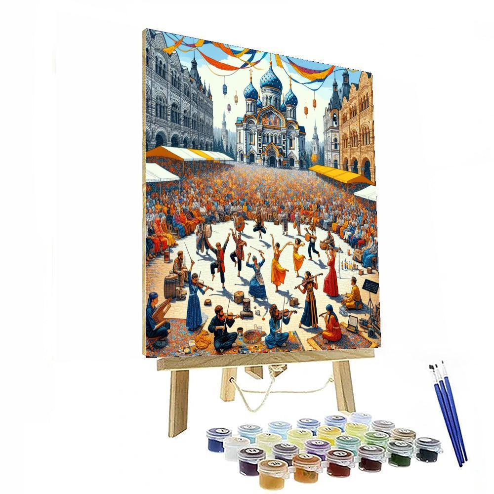 Belfast International Arts Festival - Northern Ireland Numbered Painting Kits