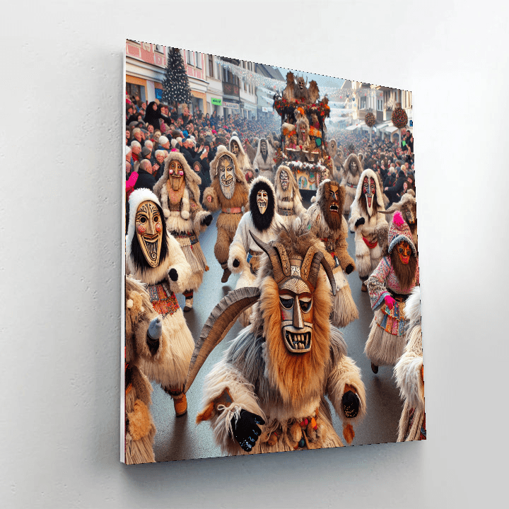 Busó Carnival - Hungary Number Painting