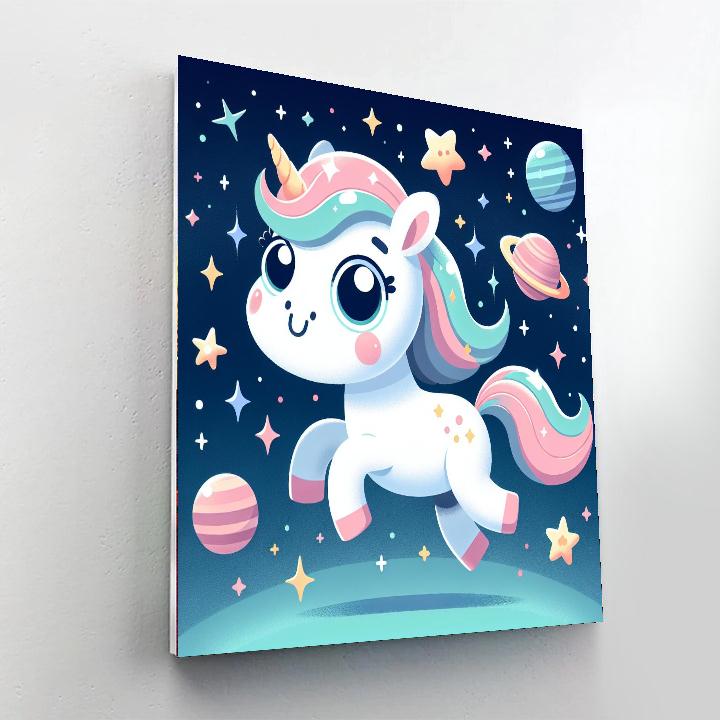 Galaxy Unicorn Dreamscape Paint By Numbers
