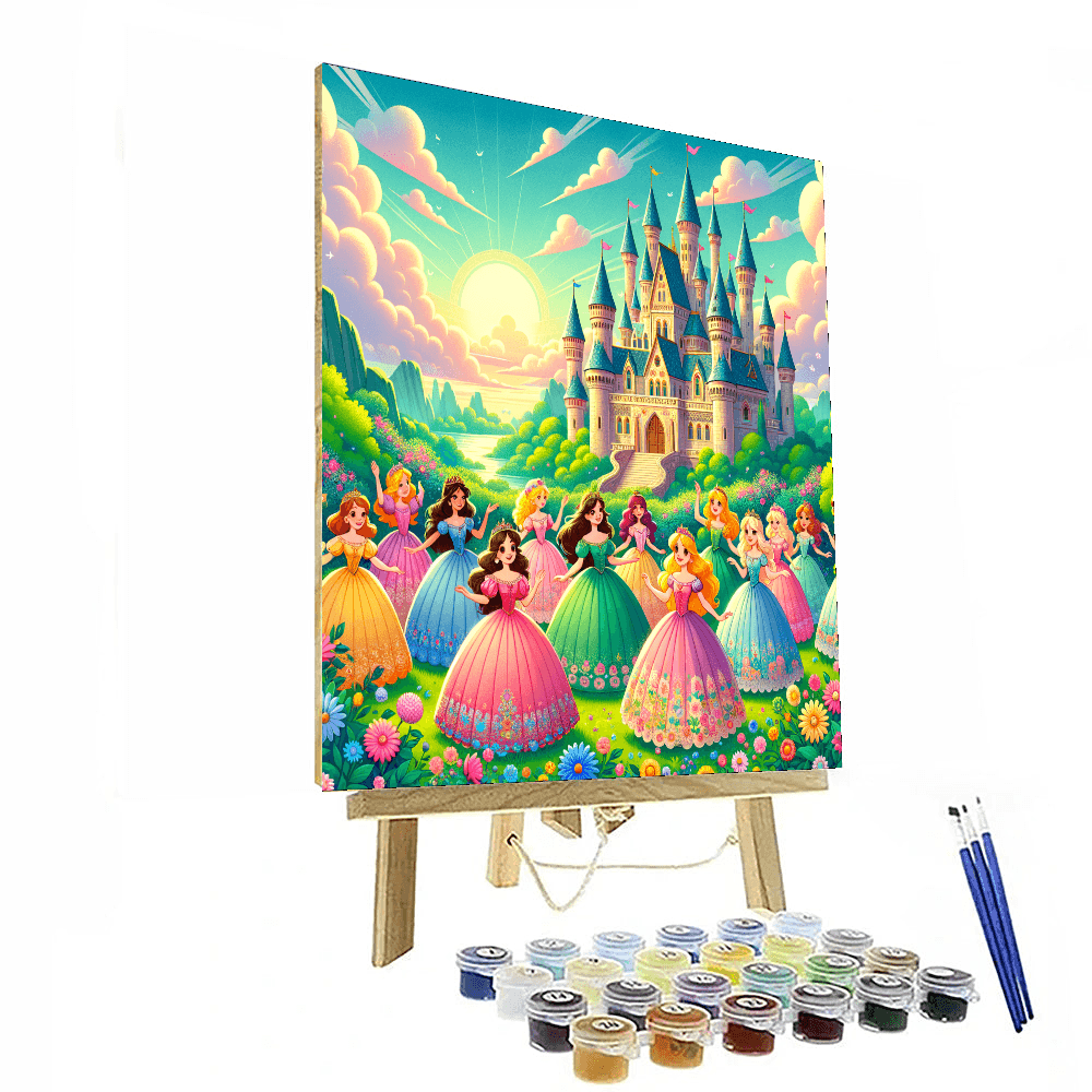 Whimsical Princess Party - DIY Painting By Numbers Kit – Artistry Rack