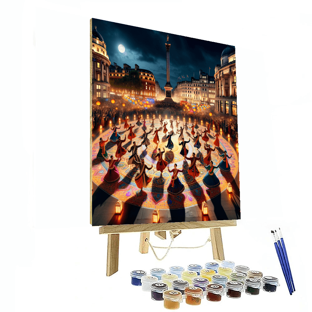 Diwali Light Festival - London, Uk Numbered Painting Kits