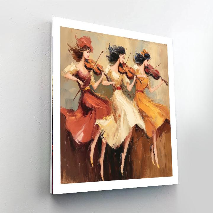 A Mother's Gift Of Music Paint By Number