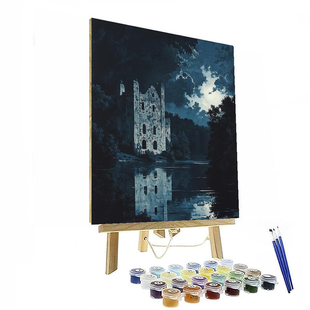 Caravaggio Inspired Veil Of Midnight  DIY Paint By Numbers