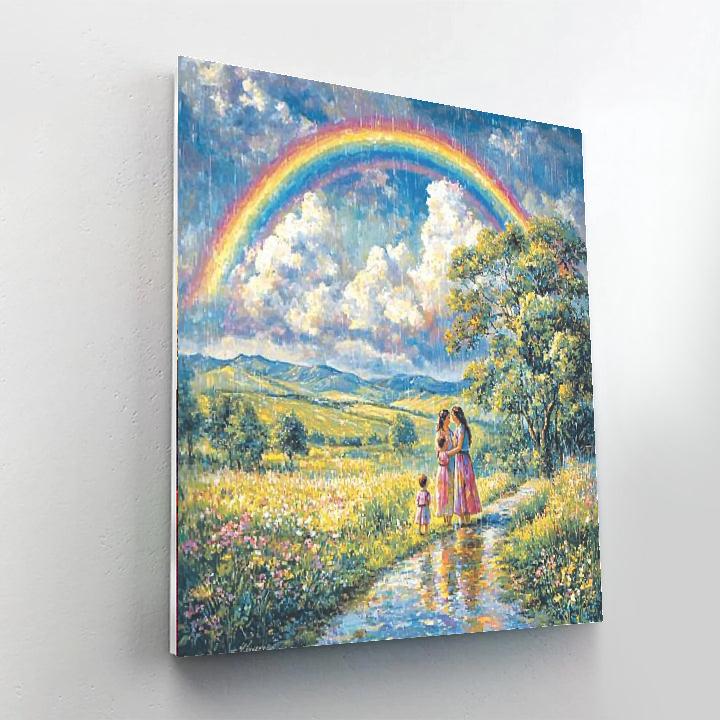 Rainbow After Rain Paint By Number