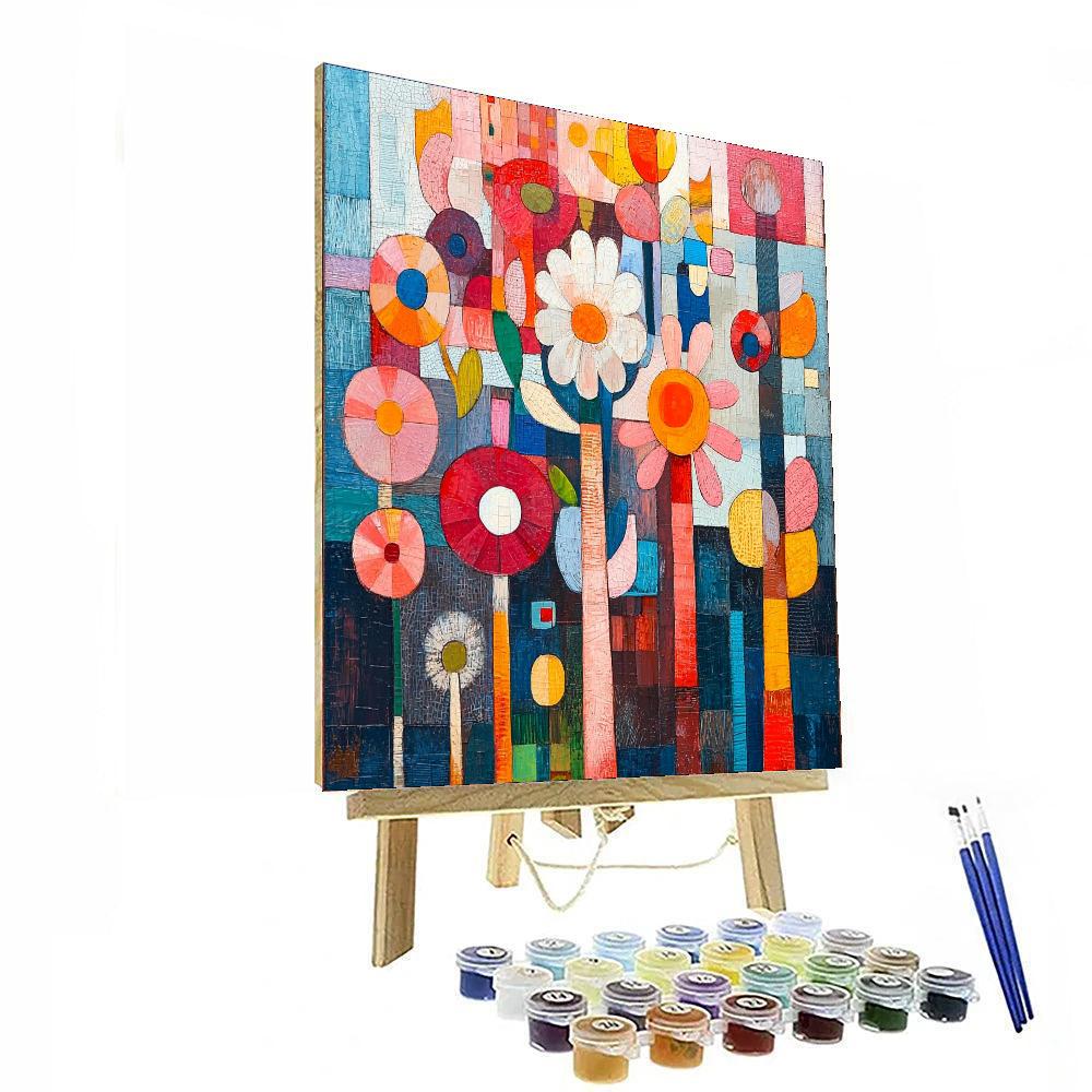 Paul Klee Inspired Playful Dreams  Paint By Number