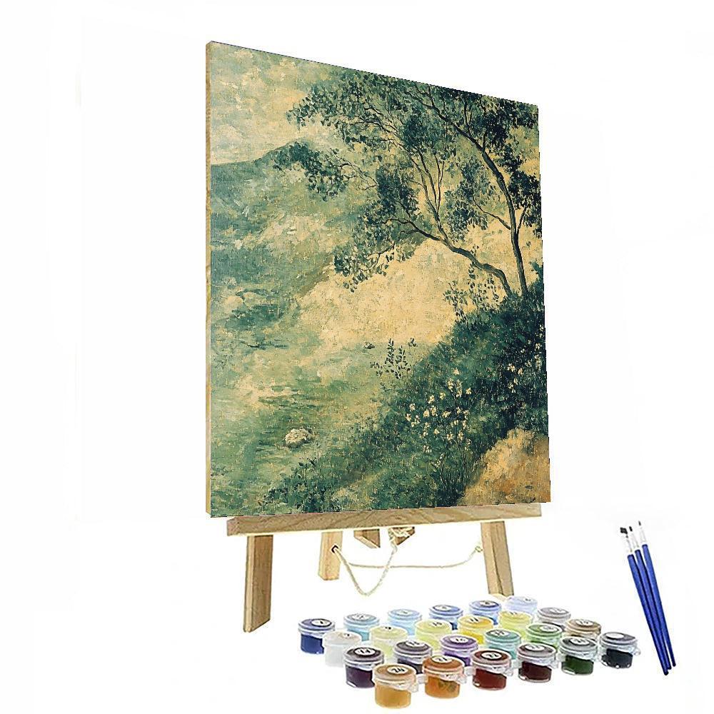 Edgar Degas Inspired Sculpted Nature  Paint By Numbers Kits