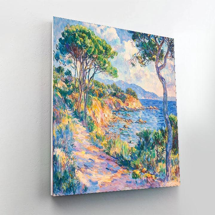 Paul Cézanne Inspired Harmonious Pastels  Paint By Number