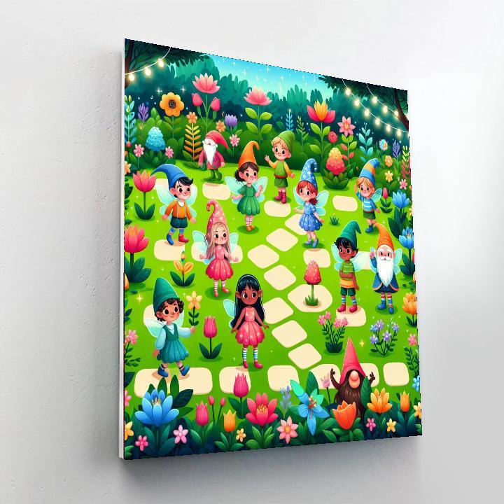 Fantasy Garden Play Painting By Numbers Kit