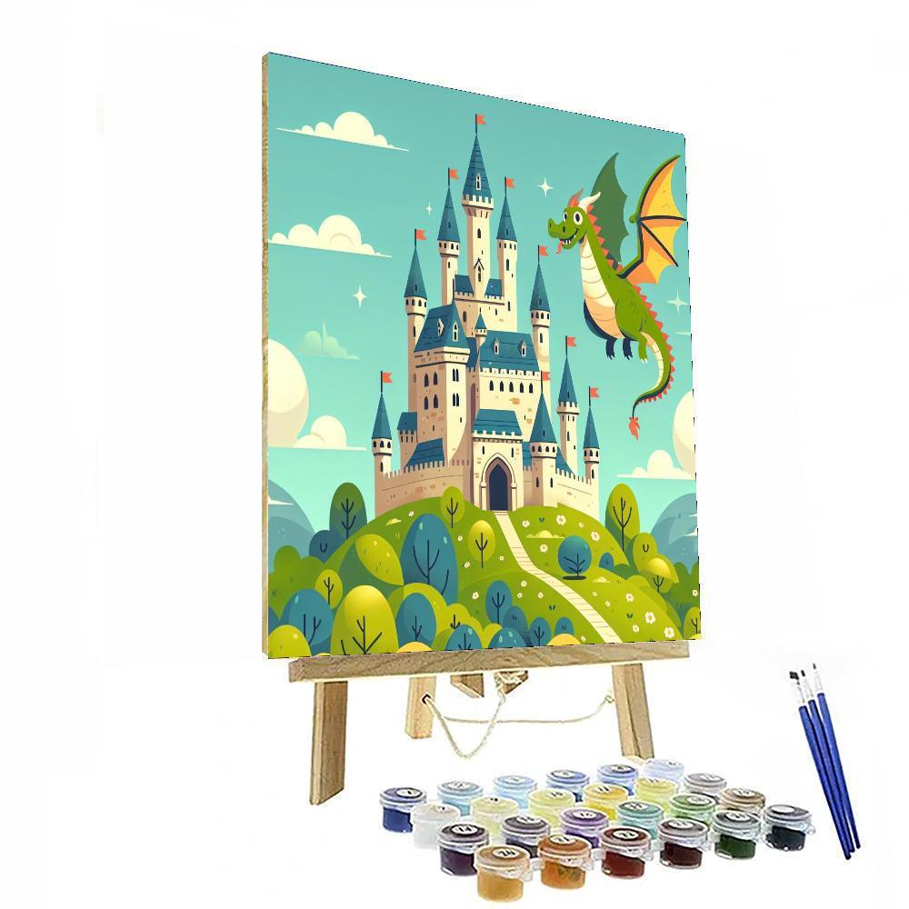 Magical Castle Escape Paint By Color