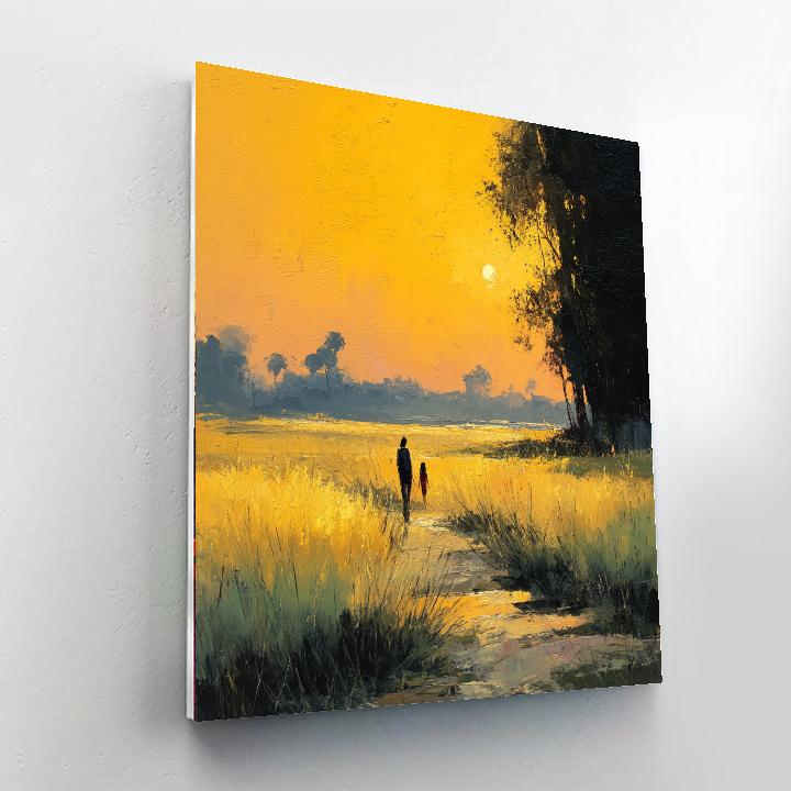 Pastoral Promenade Paint By Color