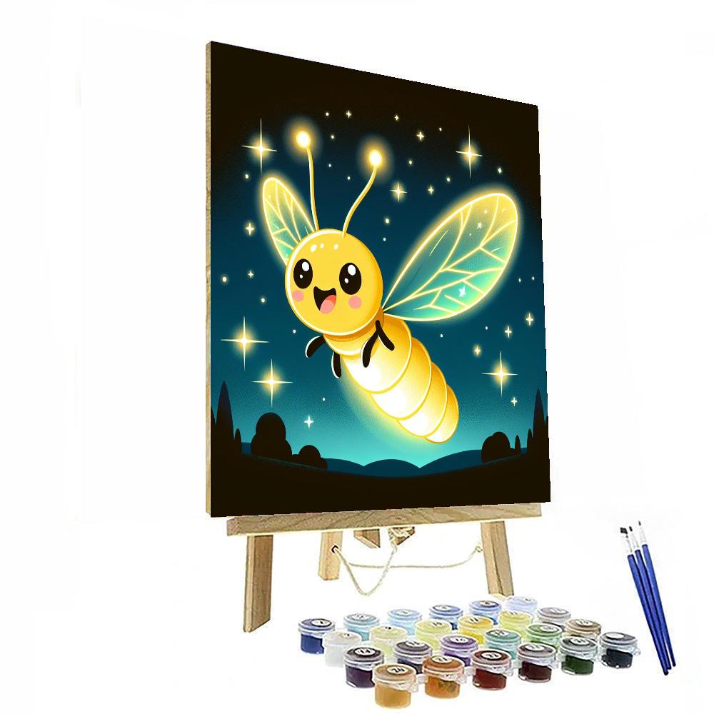 Radiant Firefly Painting By Numbers Kit