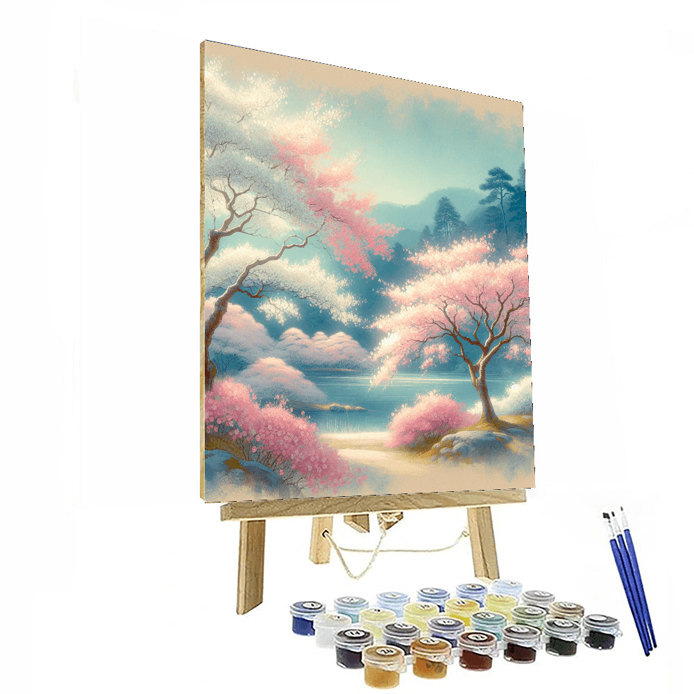 Blossom Breeze Paint By Numbers Art