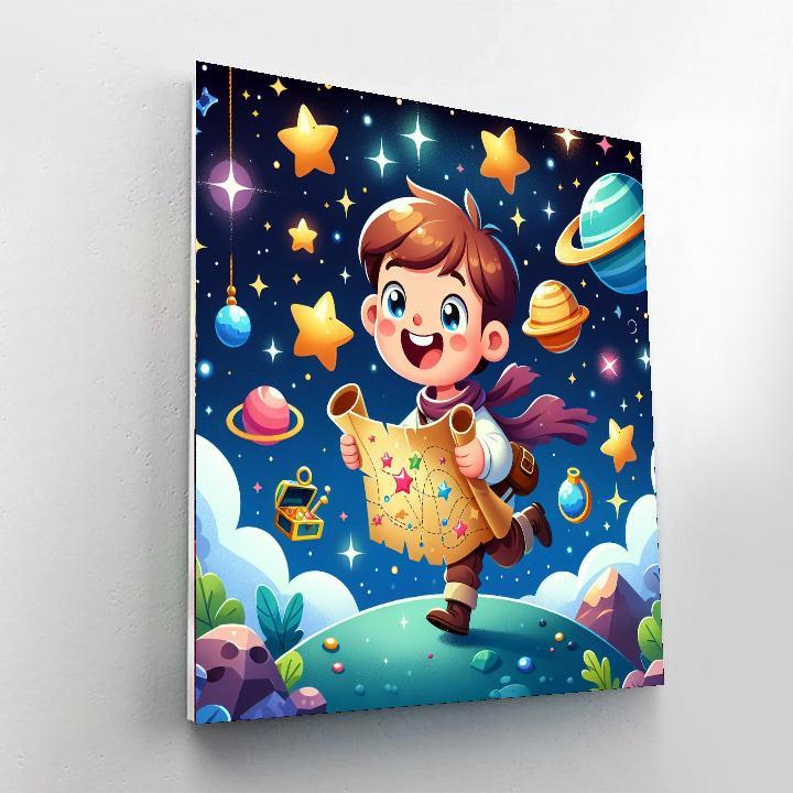 Starlit Treasure Hunt Paint By Numbers Kits