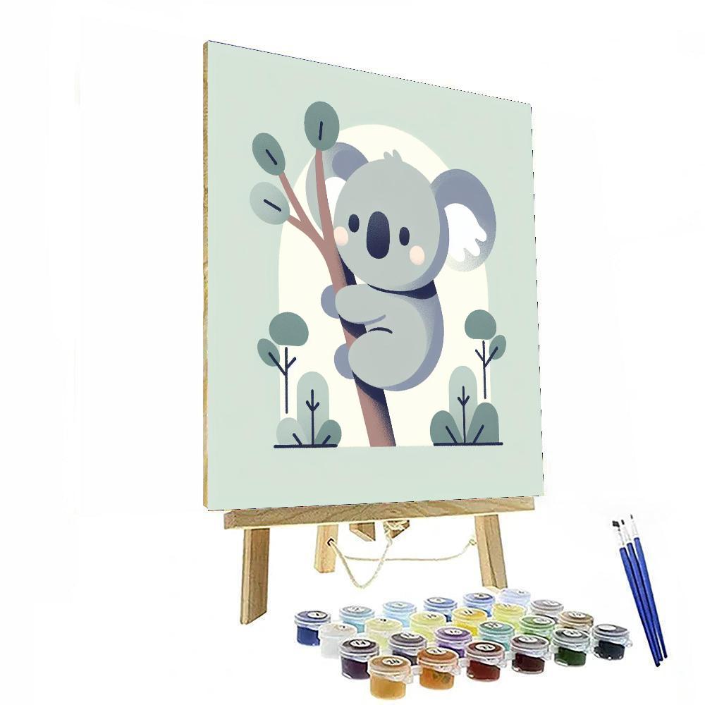 Cuddly Koala Paradise Paint By Numbers Kits