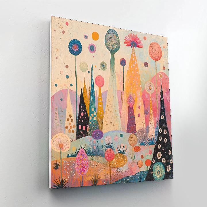 Max Ernst Inspired Surreal Garden Of Imagination  Paint By Numbers Art