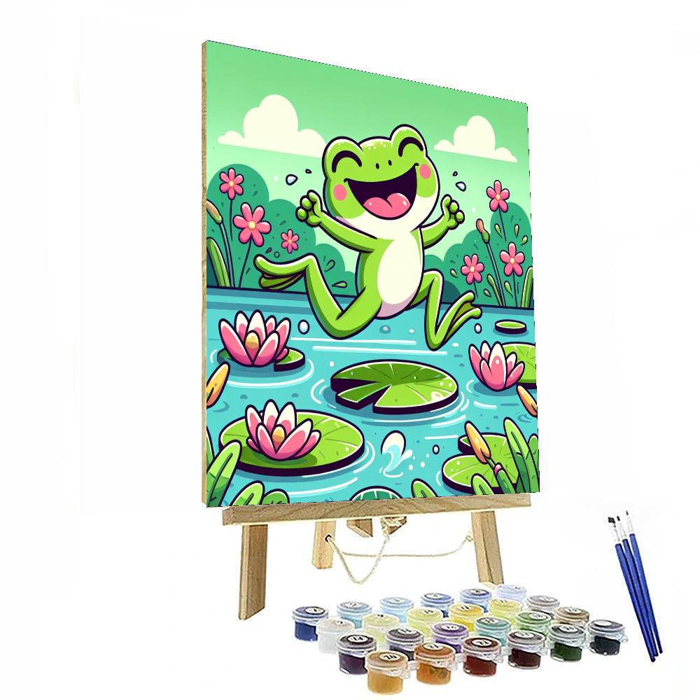 Hoppy Frog Numbered Painting Kits
