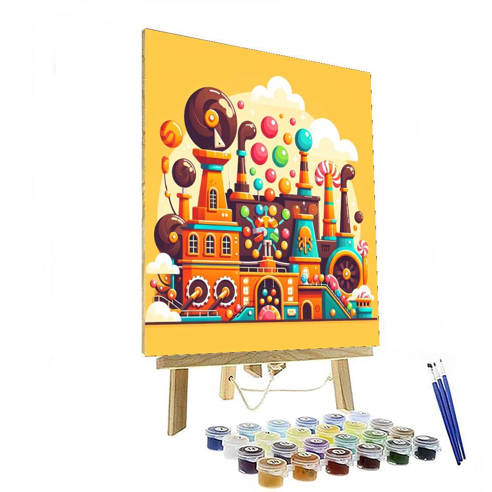 Chocolate Factory Tour Paint By Number