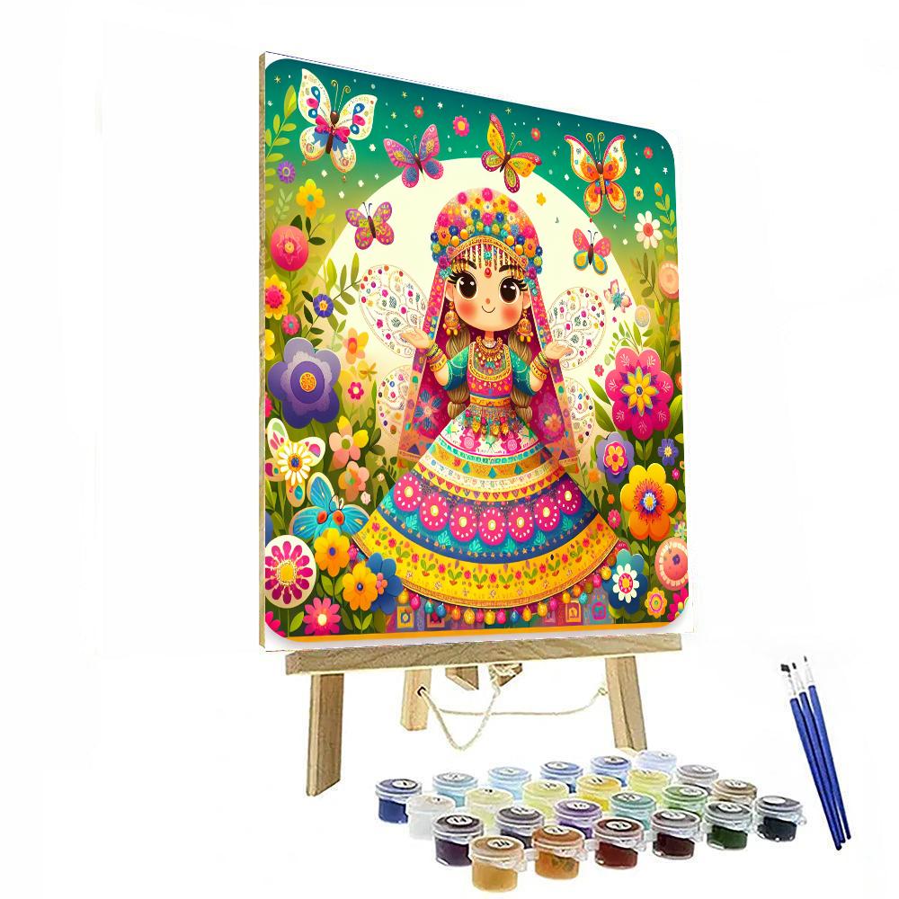 Fairy Princess's Garden Soiree Paint By Numbers Kits