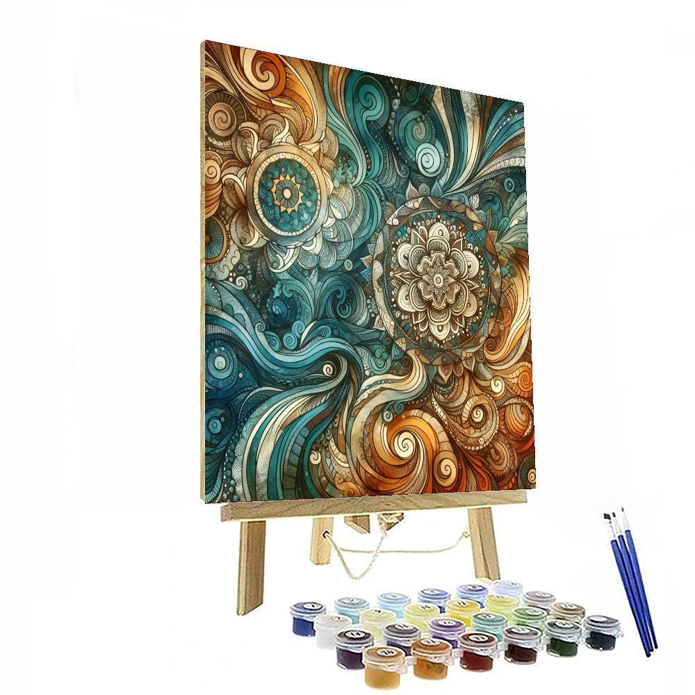 Bohemian Flair Paint By Numbers Kits