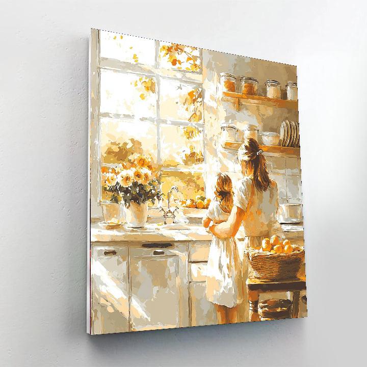 Soft Light Of Morning Number Painting