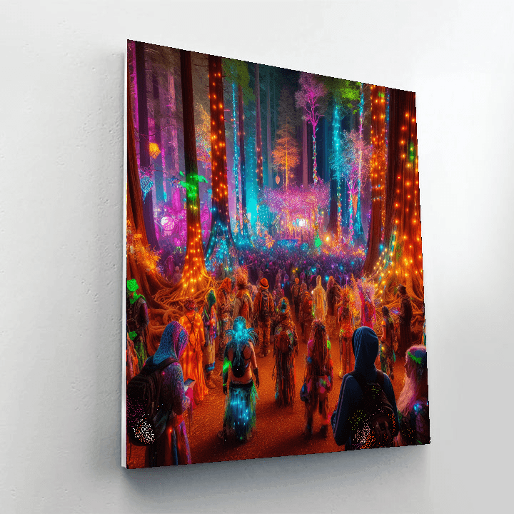 Electric Forest Festival - Rothbury Paint By Numbers Art