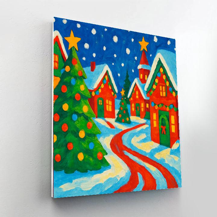Christmas Magic Eve Numbered Painting Kits