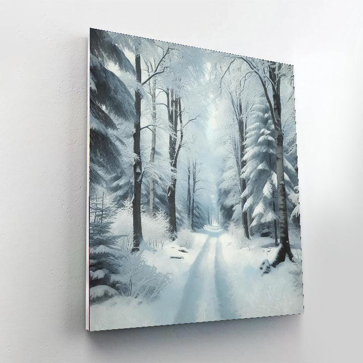 Winter Wonderland Stroll Paint By Numbers