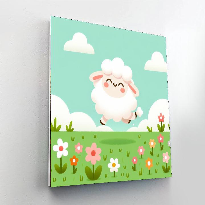 Silly Sheep Paint By Color