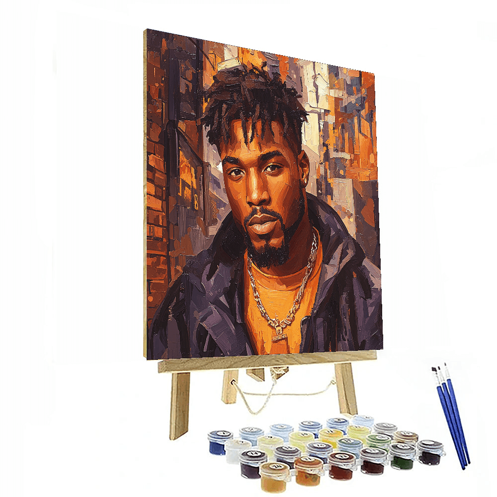 Michael B. Jordan: The Charismatic Champion Of Change Paint By Numbers