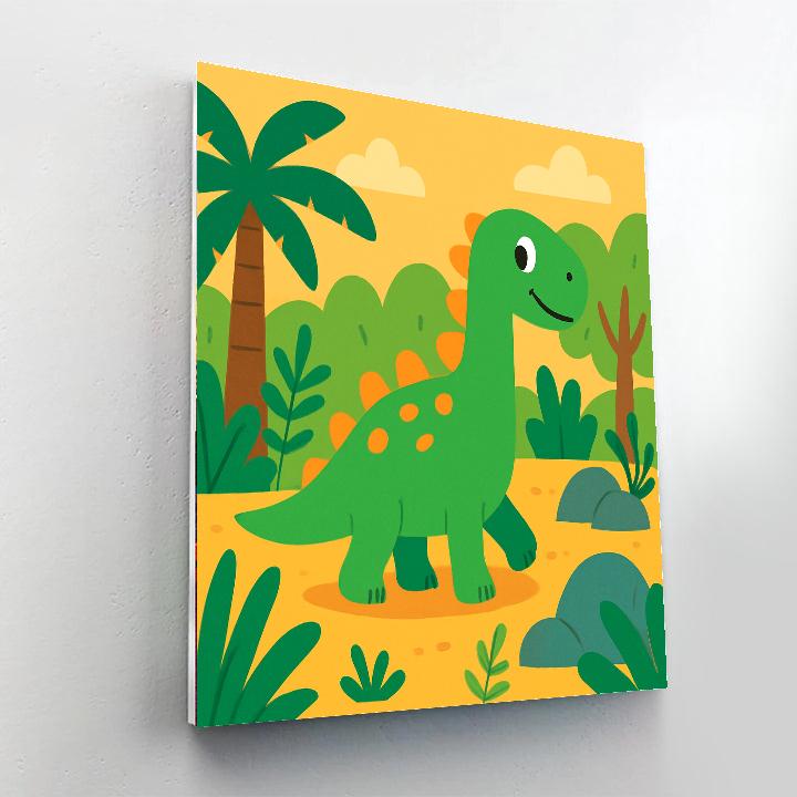 Exploring Dinosaurs Adventure Numbered Painting Kits