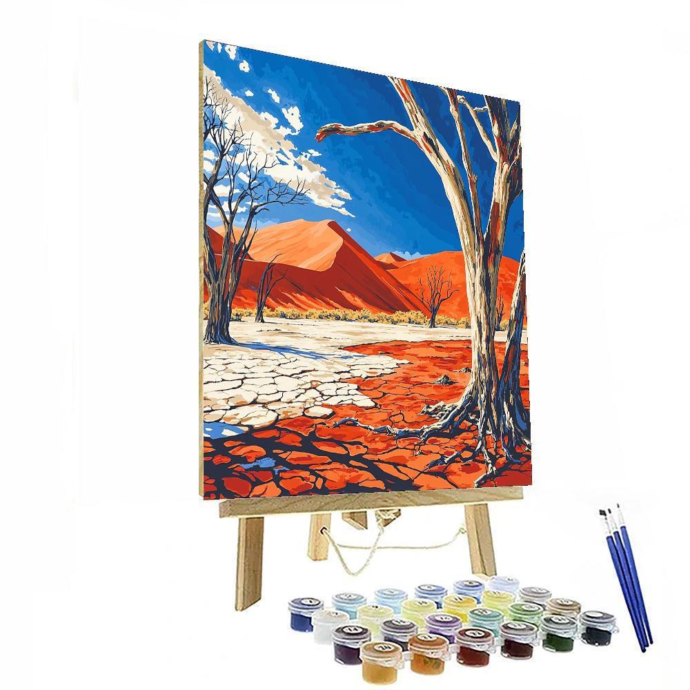 Sossusvlei - Namibia Painting Number Kit