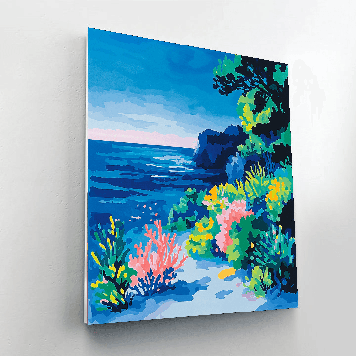 Paul Klee Inspired Wonders Of The Ocean  Painting By Numbers Kit